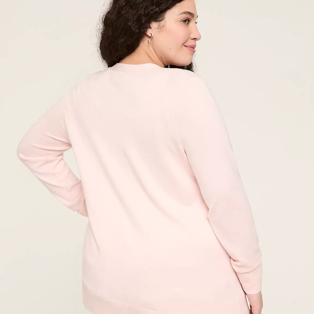 π Cozy Pink Open-Front Cardigan β Size 26/28 π - Picture 2 of 6